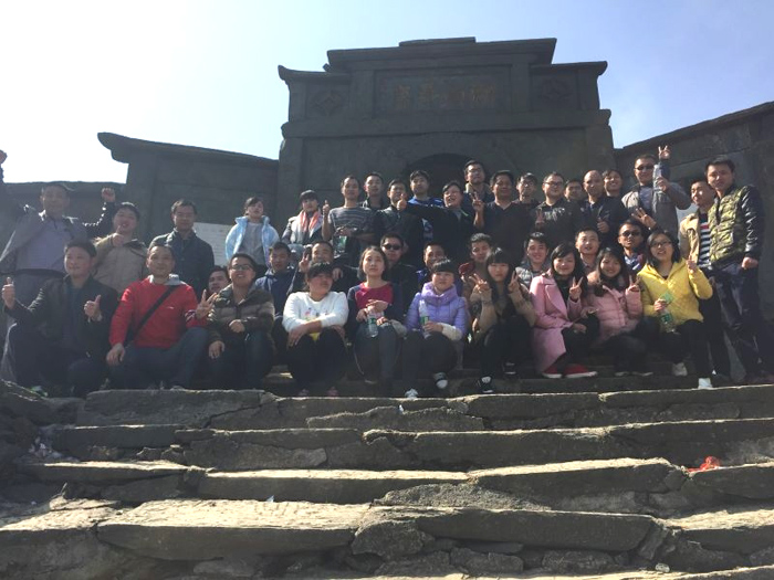 爬山鍛煉 ，放飛心情